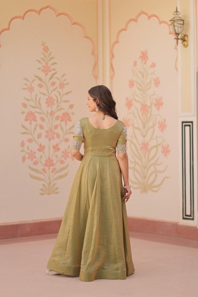 Fandy Designer partywear  Gown  Ethnic Gown