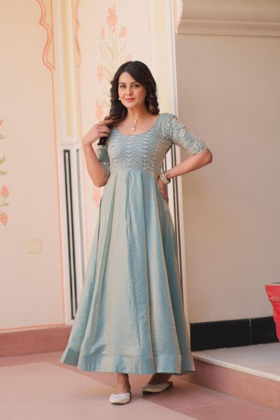 Fandy Designer partywear  Gown  Ethnic Gown